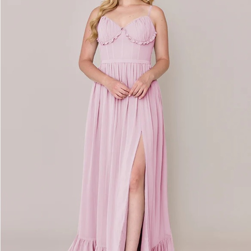 Revelry Blush Pink Maxi Dress